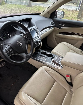 Acura MDX cena 169000 przebieg: 93000, rok produkcji 2018 z Kraków małe 497